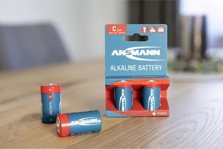 Produktbild Ansmann RED LINE - Batterie 2 x C - Kohlenstoff (2 Stk., C, 7000 mAh)