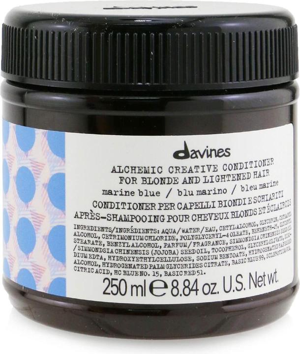 Nutritional values and ingredients Davines Alchemic - Marine Blue Conditioner (250 ml)