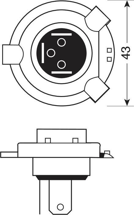 Actual product image Lampa OA64193SV2BLI2