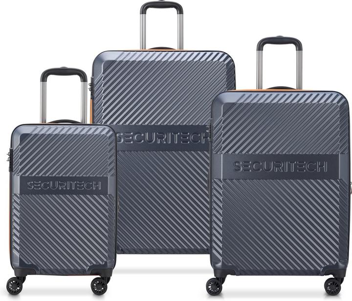 Produktbild Delsey Securitech von Paris - Gepäckset Patrouille - 3 -Stück - Handgepäck 37L + Rampand 75L und 110 (110 l)