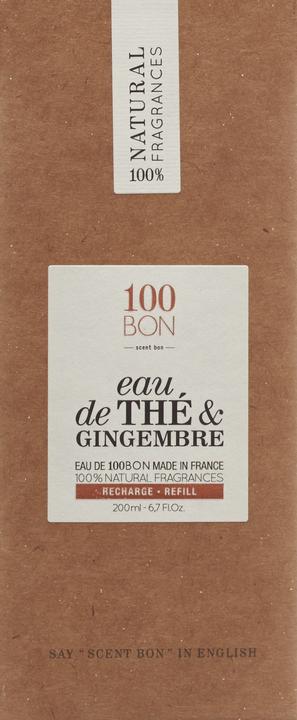 Actual product image 100BON Eau De The Et Gingembre Edp Recharge (Eau de parfum, 200 ml)