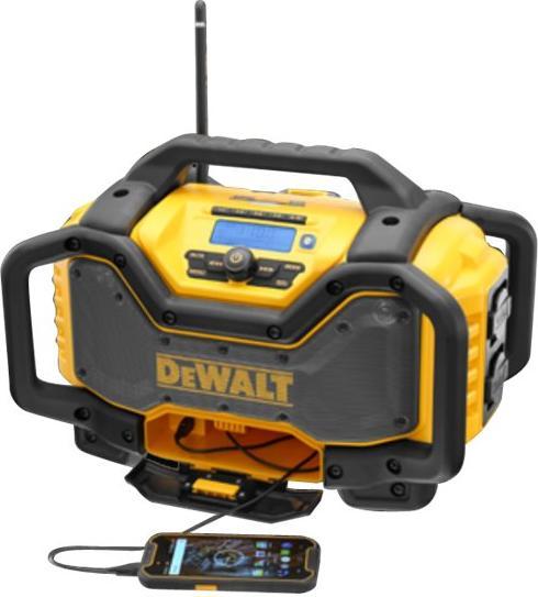 Productafbeelding DeWalt DCR027-QW batterij- en netradio (DAB+, FM, Bluetooth)