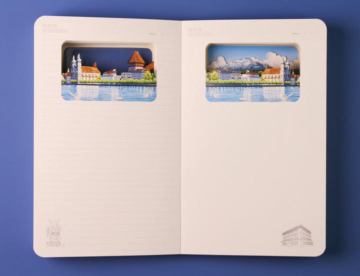 Immagine prodotto Taccuino 3D (Righe, Copertina rigida)