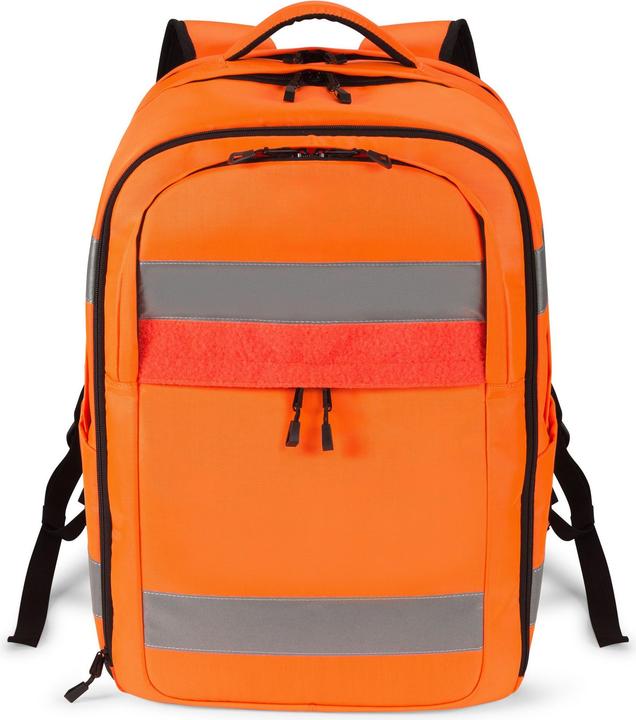 Actual product image Dicota Backpack HI-VIS 32-38 Litre Orange (32 l)