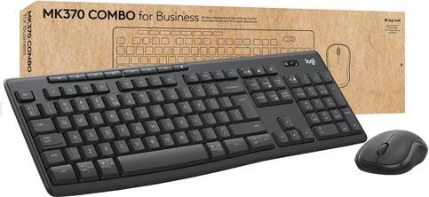 Produktbild Logitech MK370 Combo for Business - GRAPHITE - NLB - CENTRAL-419 (BE, Kabellos)