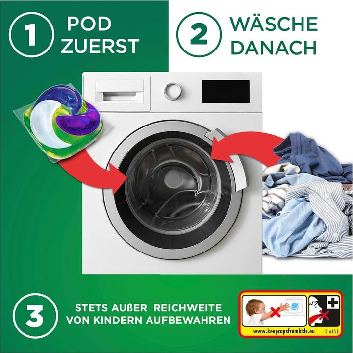 Actual product image Ariel MaxPower Pods Color Waschmittelpods 15 WL (15 Washing cycles, PODs)