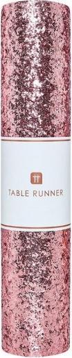 Actual product image TALKING TABLES Glitter table runner rose gold (180 x 30 cm)
