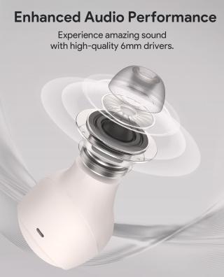 Immagine prodotto Aukey MOVE VIBE - Auricolari (Nessuna cancellazione del rumore, 25 h, Senza fili)