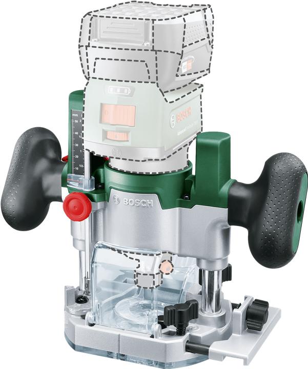Actual product image Bosch Home & Garden Router plinth
