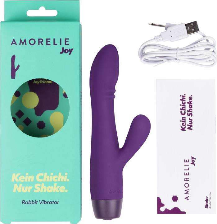 Image du produit Amorelie Rabbit-Vibrator «Shake» Violett