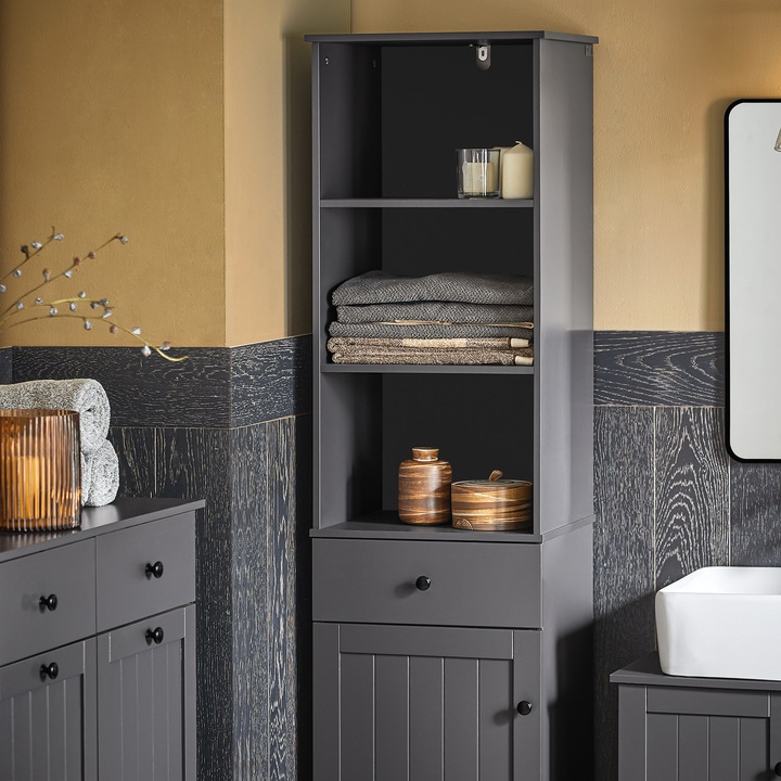 Actual product image SoBuy Bathroom tall unit