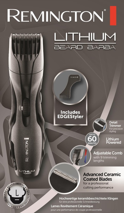 Actual product image Remington lithium Beard Barba