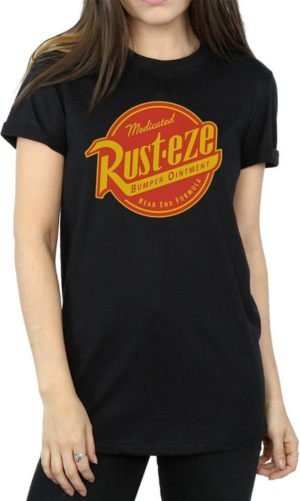Immagine prodotto Disney Cars Rust-Eze Logo Maglietta Ampia Donna (S)