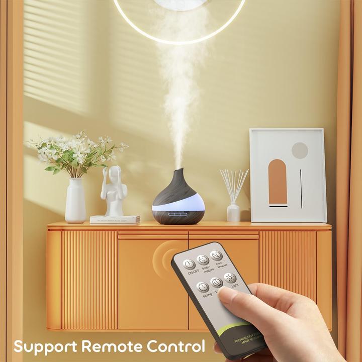 Produktbild Aroma Diffuser K205/60R16 mit Fernbedienung, Timer & LED-Farben (500 ml)
