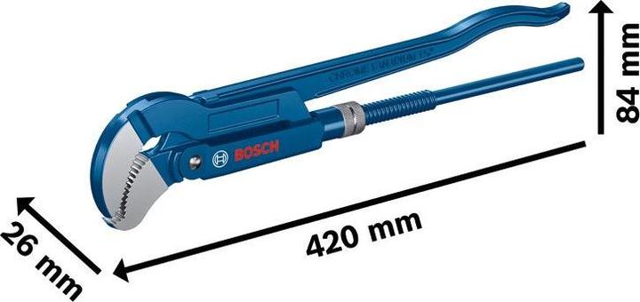 Actual product image Bosch Professional BOSC pipe wrench (420 mm)