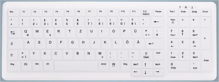 Actual product image Active Key Exchangeable Silicone Key Membrane for AK-C7000 White (DE)