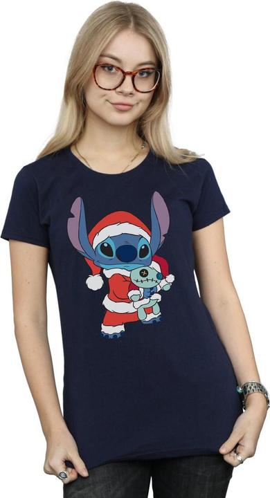 Immagine prodotto Disney Lilo And Stitch Stitch Christmas Maglietta Donna (XL)