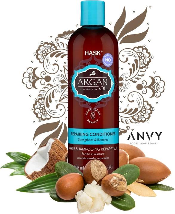 Produktbild Hask Argan Oil Repairing Conditioner 355ml (355 ml)