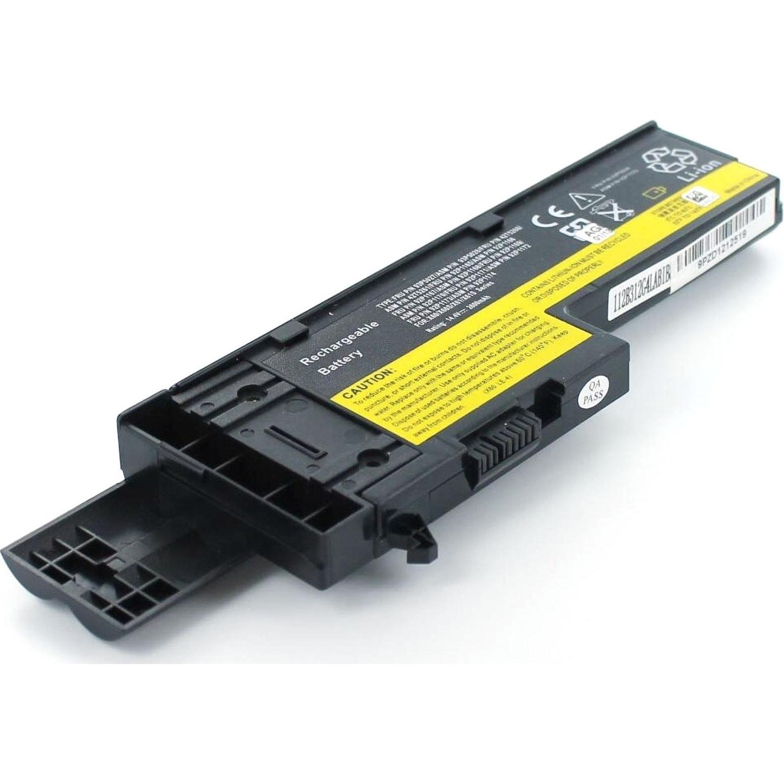 AGI Li-Ion 2200mAh - Akku (2200 mAh), Notebook Akku, Schwarz