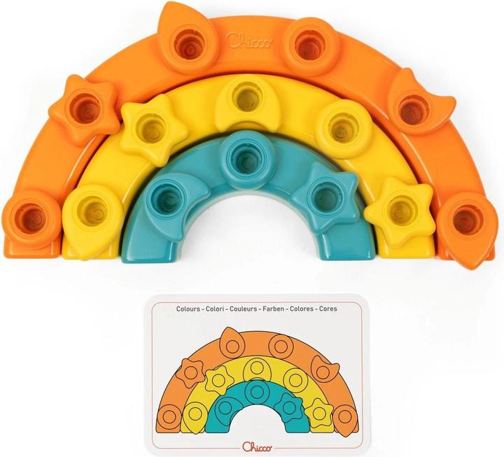 Actual product image Chicco Rainbow Pin