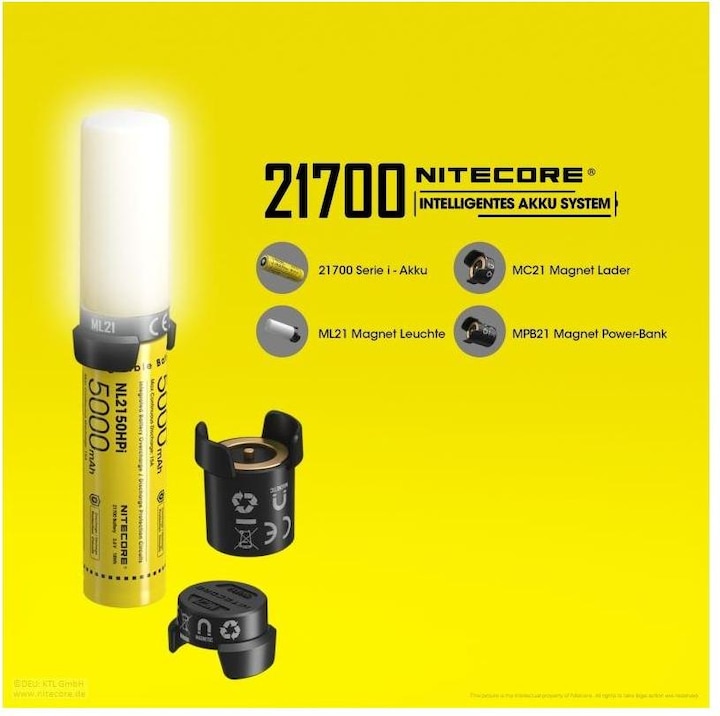 Produktbild Nitecore Intelligent Battery System NL2150HPi - Set 2