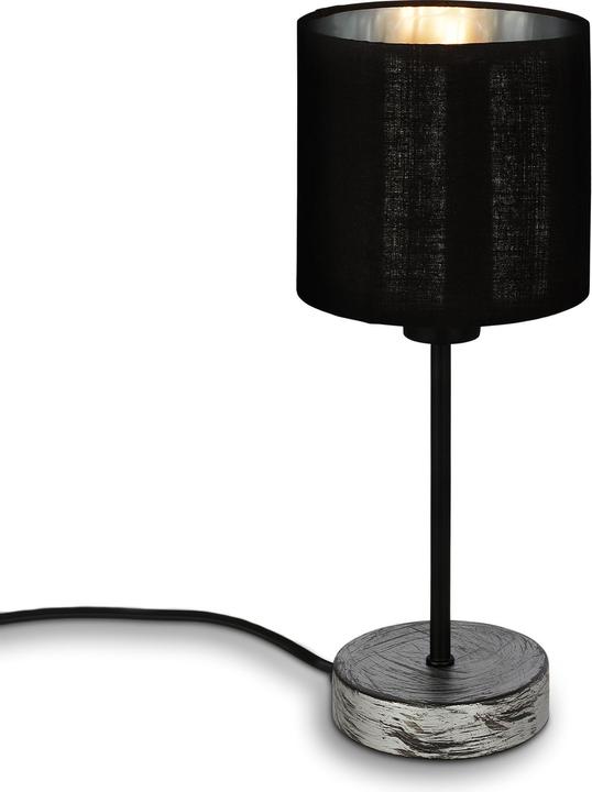 Briloner Lampe de table, argent antique, 1xE14/25W (E14)