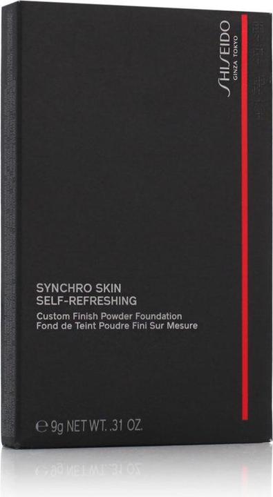 Actual product image Shiseido Synchro Skin Self Refreshing Powder Fond de Teint No 410 (410 Sunstone)