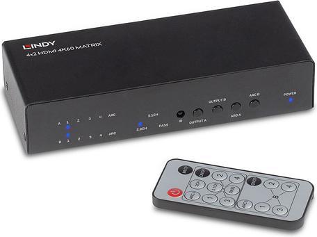Produktbild Lindy DVI-D Extender 1500m Fiber / LWL. Duplex LC Multi-/Singlemode, max. 1920 x 1200 (Extender)