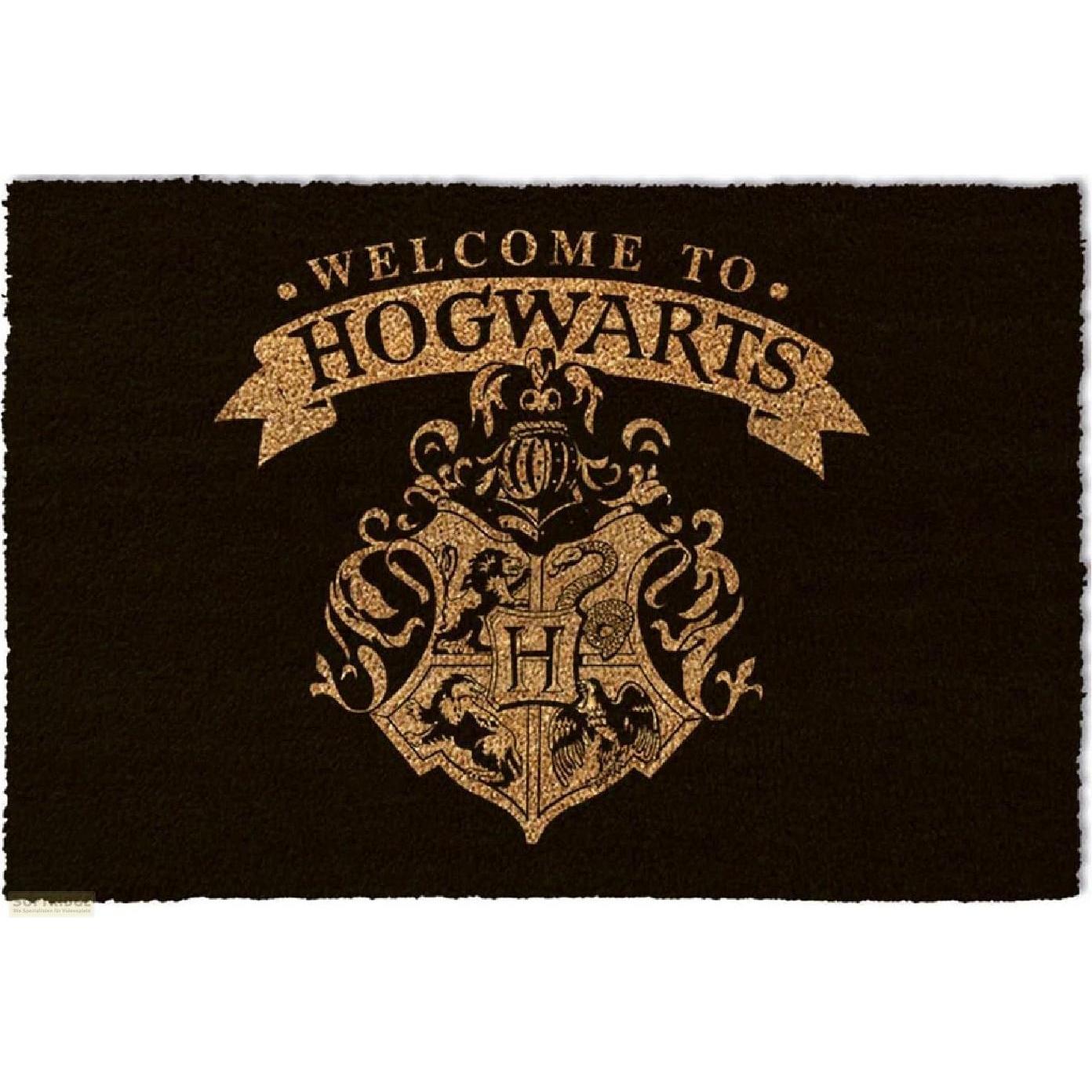 Pyramid Multicolore Zerbino, Zerbino Harry Potter Welcome To Hogwarts (60 X 40 Cm)