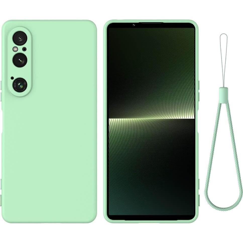 Cover-Discount Sony Xperia 1 VI - Silikon Gummi Hülle (Sony Xperia 1 VI), Smartphone Hülle, Grün