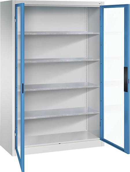 Actual product image C+P Vision panel double door cupboard (120 cm, 195 cm)