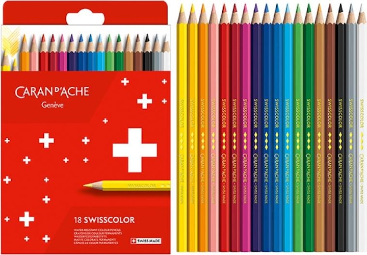 Immagine prodotto Caran d'Ache Swisscolor (Multicolore, 18 x)