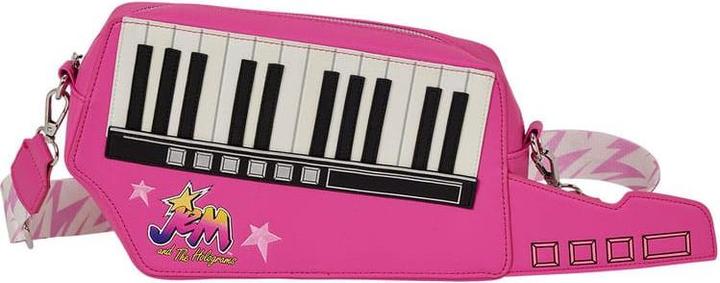 Actual product image Loungefly Hasbro by Crossbody Jem and the Holograms Figural Keytar