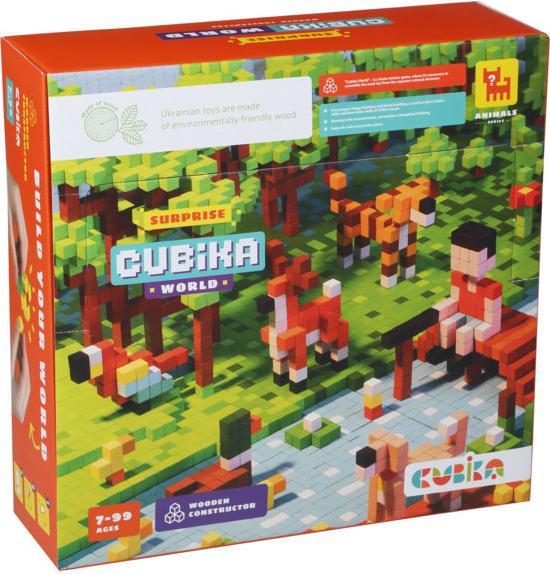 Cubika Wooden blocks set surprise box