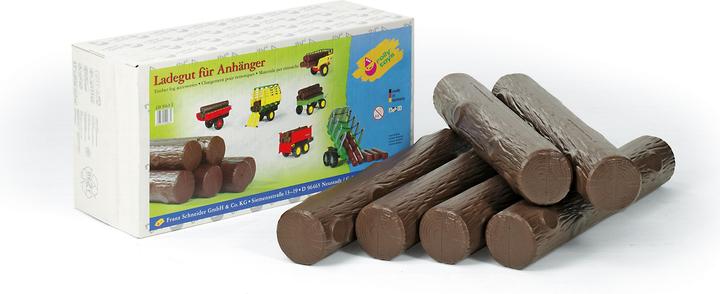 Actual product image Rolly Toys Tree trunks 6 pieces