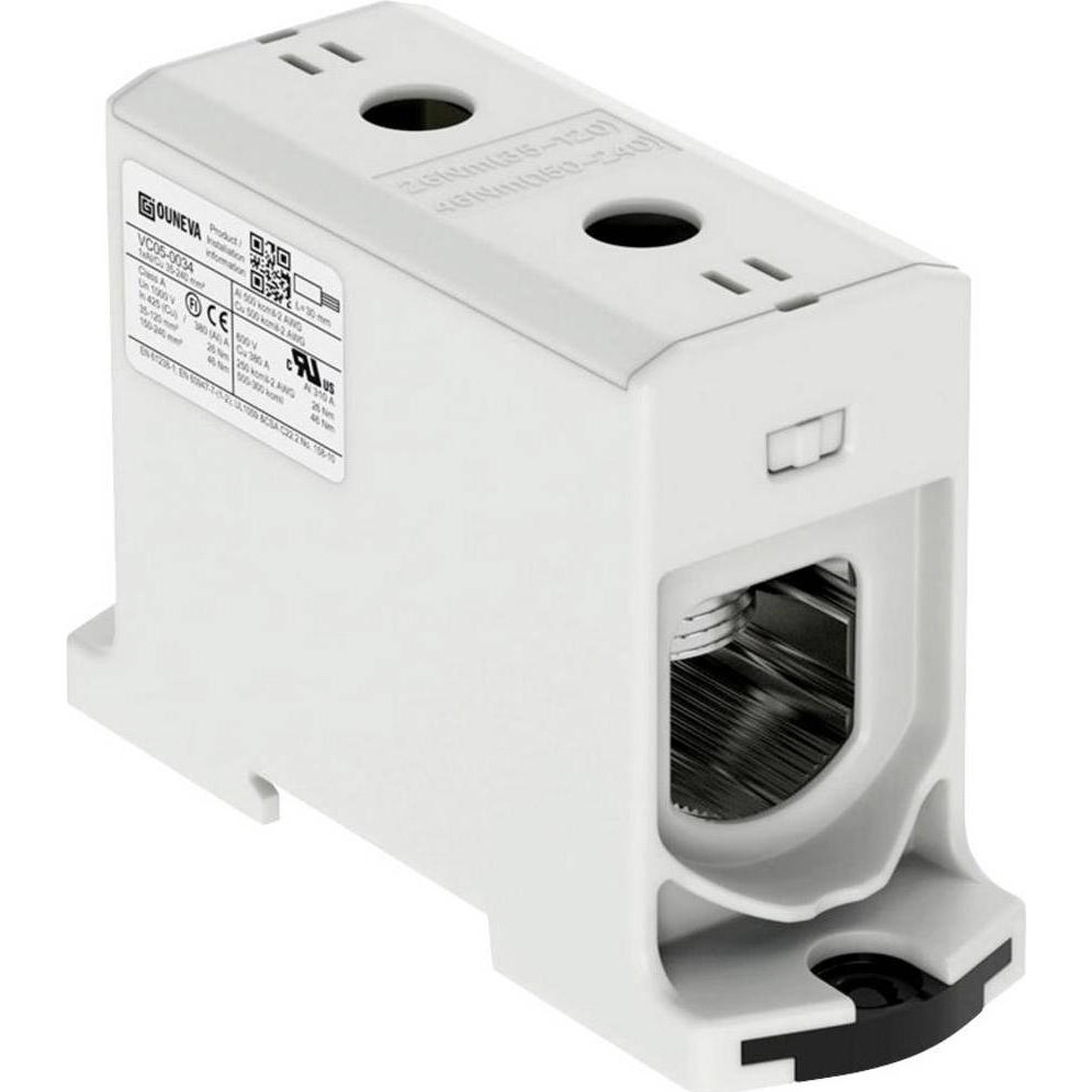 Ouneva Group VC05-0034 Verteilerblock Grau 1 St., Elektronikkabel + Stecker, Grau