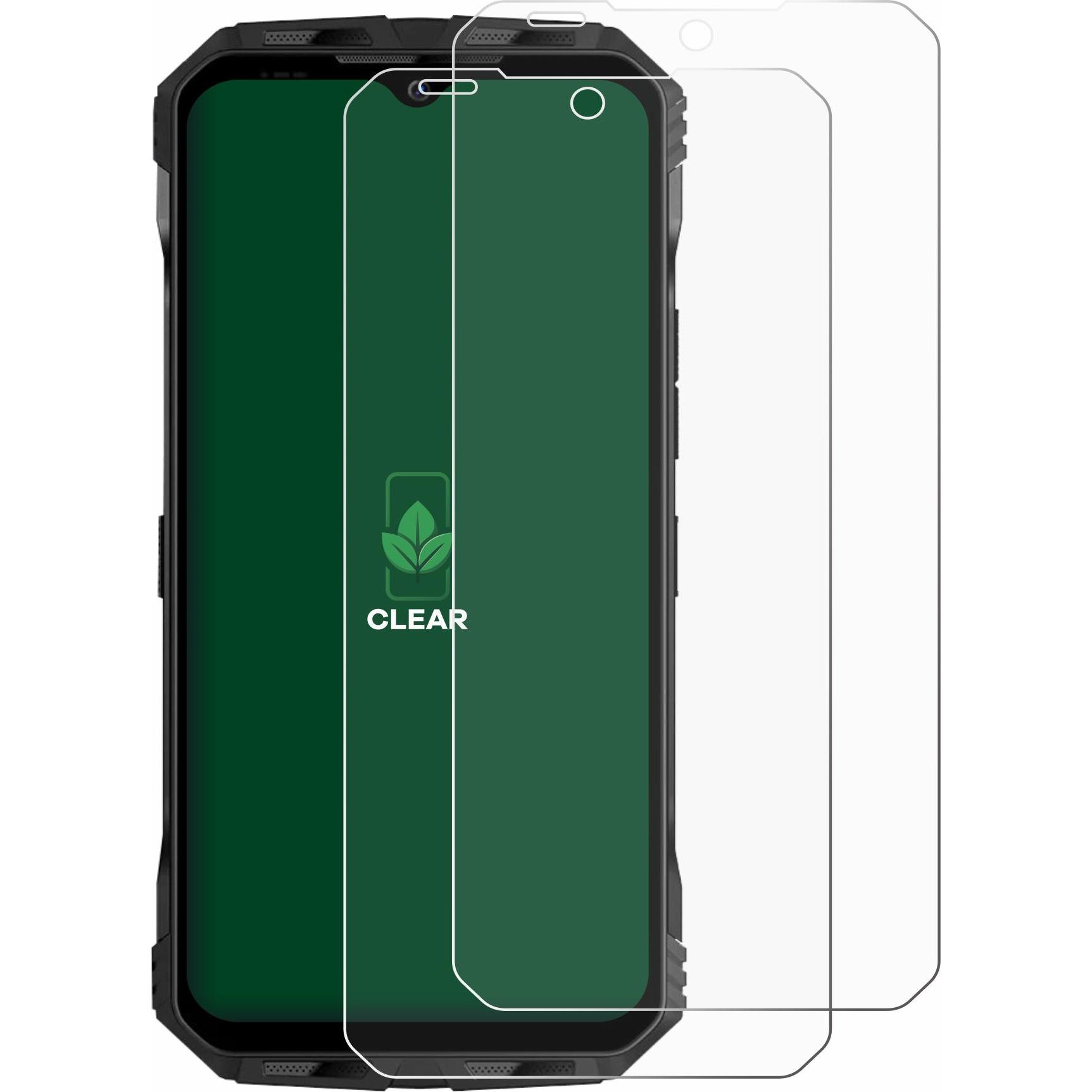 Thumbnail - ScreenLeaf Schutzfolie nachhaltiger Displayschutz Displayschutzfolie Folie Klar Transparent (2 Stück, Doogee V), Smartph...