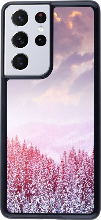 Immagine prodotto PhoneLook Copertina Inverno 22 Foresta Rosa (Samsung Galaxy S21 Ultra 5G)
