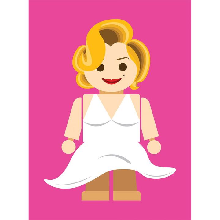 Produktbild Trenddeko Marilyn Monroe Spielzeug (192 x 260 cm)