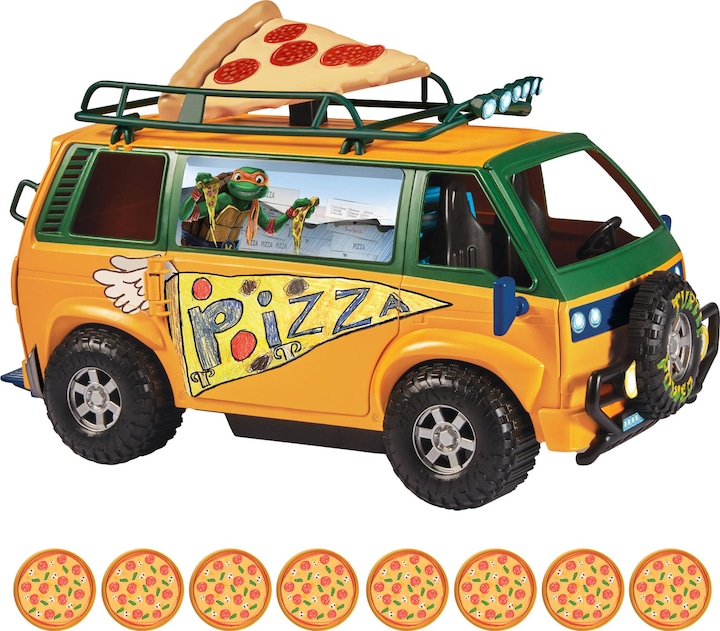 Boti Teenage Mutant Ninja Turtles: Veicolo Mutant Mayhem Furgone Pizzafire