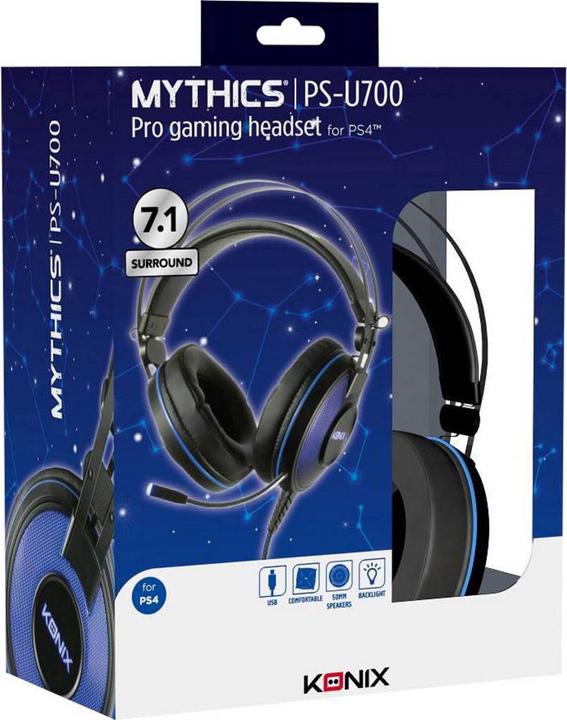 Actual product image Konix Gaming Headset PS 700 7.1 (Cable)