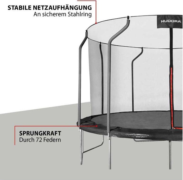 Produktbild Hudora First Trampolin 400V (400 cm)
