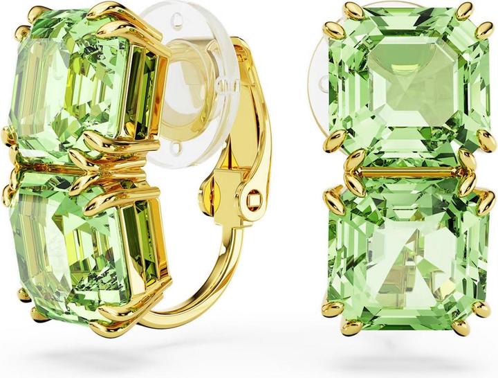 Image du produit Swarovski Clips d'oreilles Millenia taille coussin en or (Métal Swarovski)