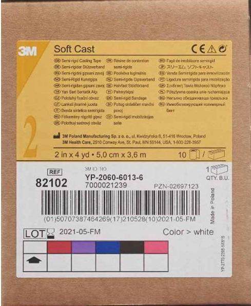 Immagine prodotto 3M Scotchcast Softcast 5cmx3.65m bianco
