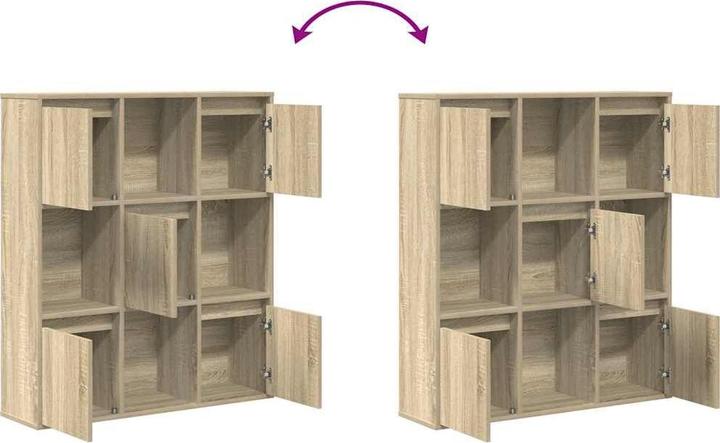 Produktbild vidaXL Bücherregal (89 x 24 x 101.50 cm)