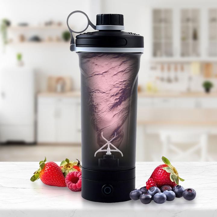Actual product image Ideoon Akku-Shaker für Proteinshakes & Smoothies, USB-C aufladbar, 600 ml