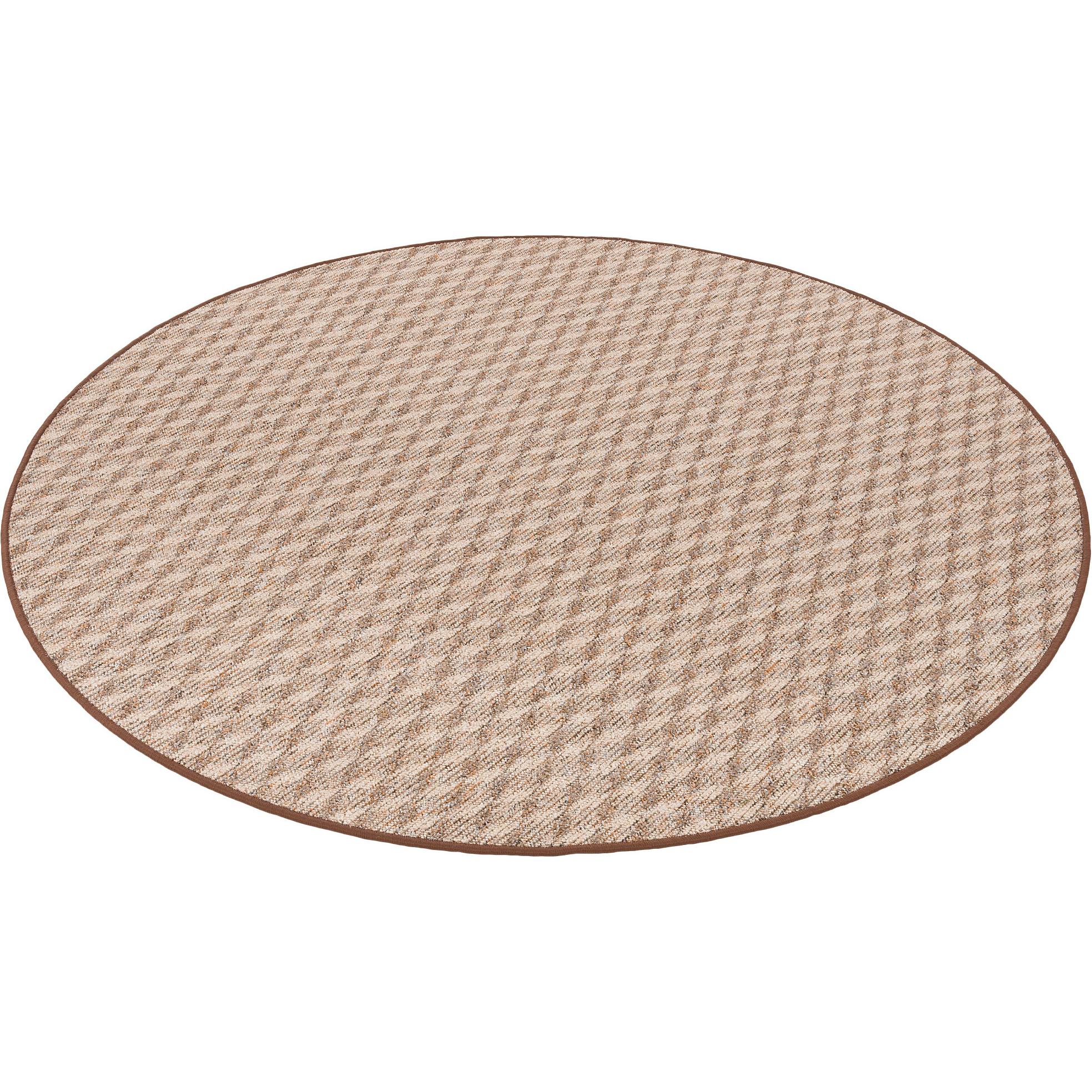 Snapstyle, Teppich, Schlingen Teppich Modern Diamond Rund (160 x 160 cm)