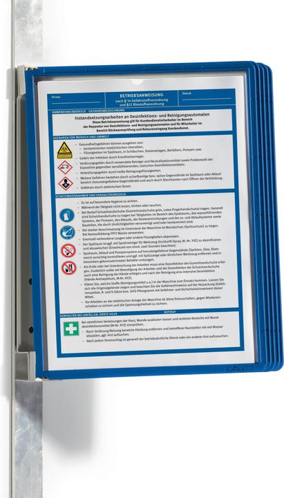 Durable Set completo di staffe da parete, magnetico (A4)