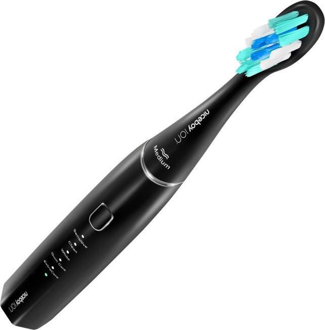 Actual product image Niceboy Electric toothbrush ION Sonic Elektrisk Tandbørste Sort (Oscillating toothbrush)