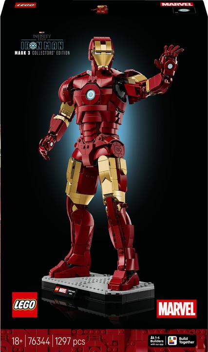 LEGO Super Eroi Iron Man Marchio 3 Edizione da Collezione (76344, LEGO Marvel)